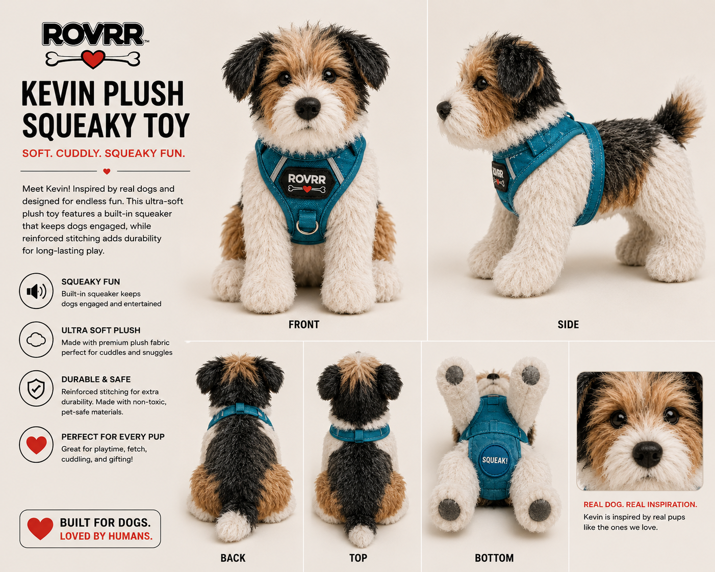 Plush Toy Sparky (out of stock, we will let you know when it is back in)