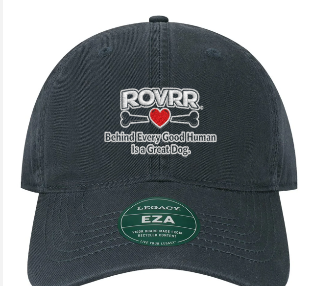 Rovrr Branded -  Behind every good human is a great dog cap.